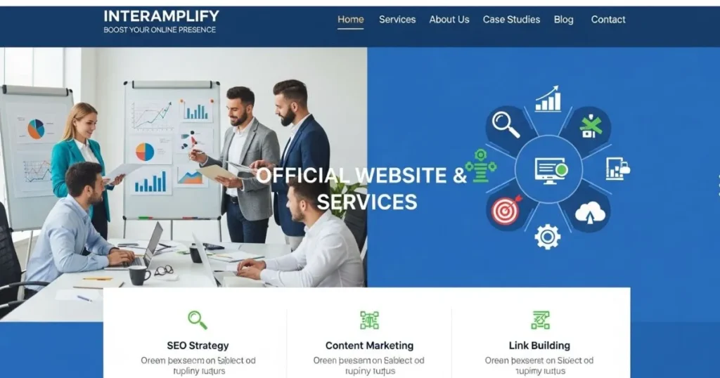 SEO agency Interamplify services