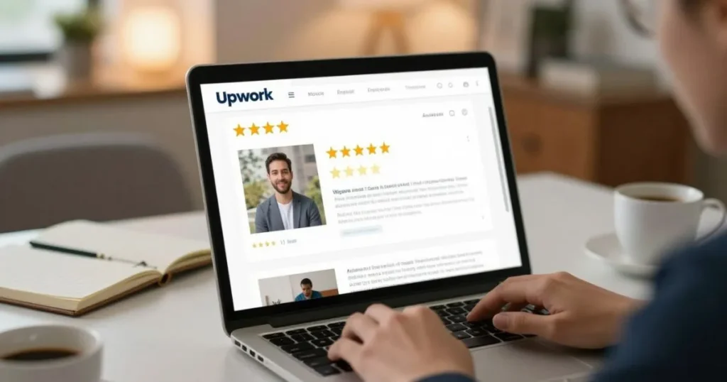 upwork reviews